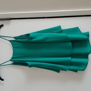 Green camisole lightweight shirt. Worn once, size S.